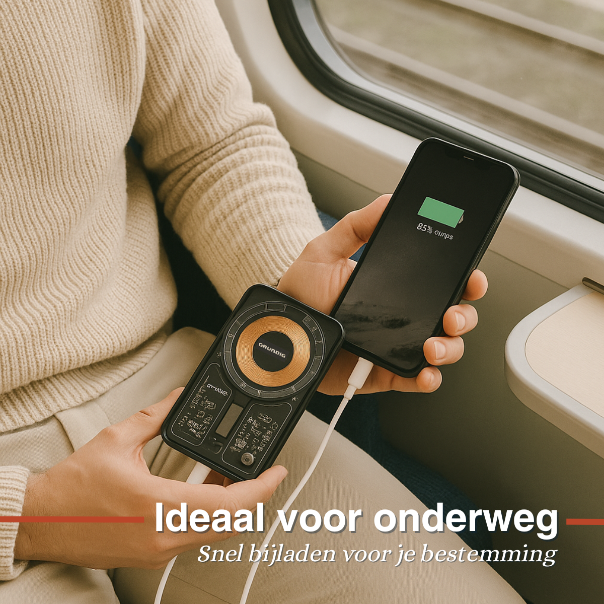 Transparent Powerbank 5000Mah