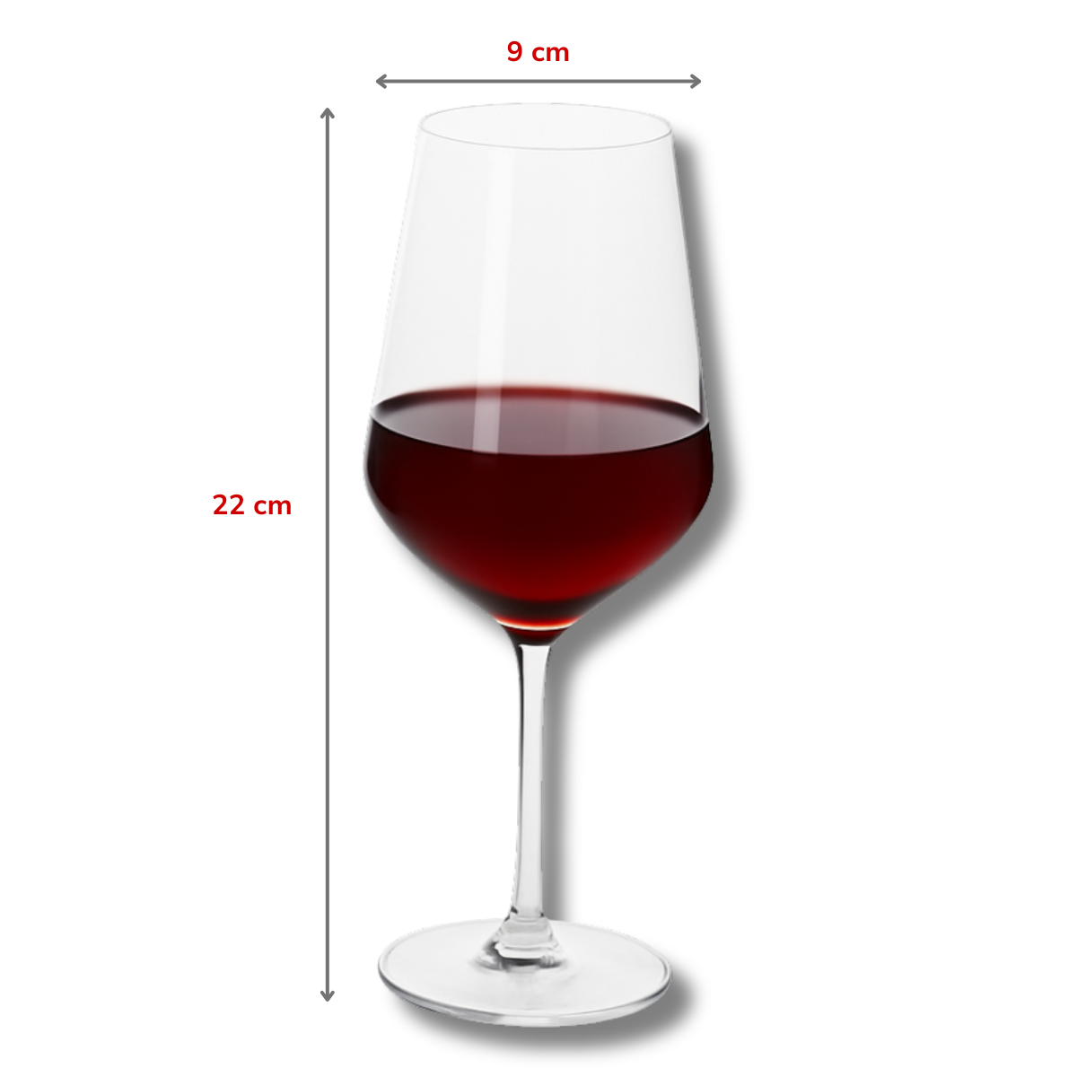 Wineglass 53Cl  Gl 6Pcs