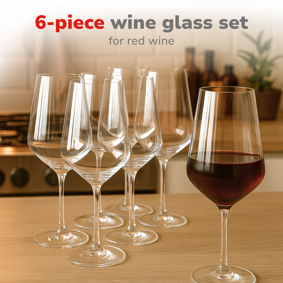 Wineglass 53Cl  Gl 6Pcs