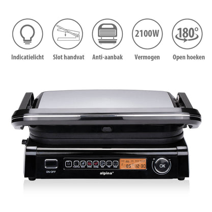 Contact Grill 230V Ss 2100W