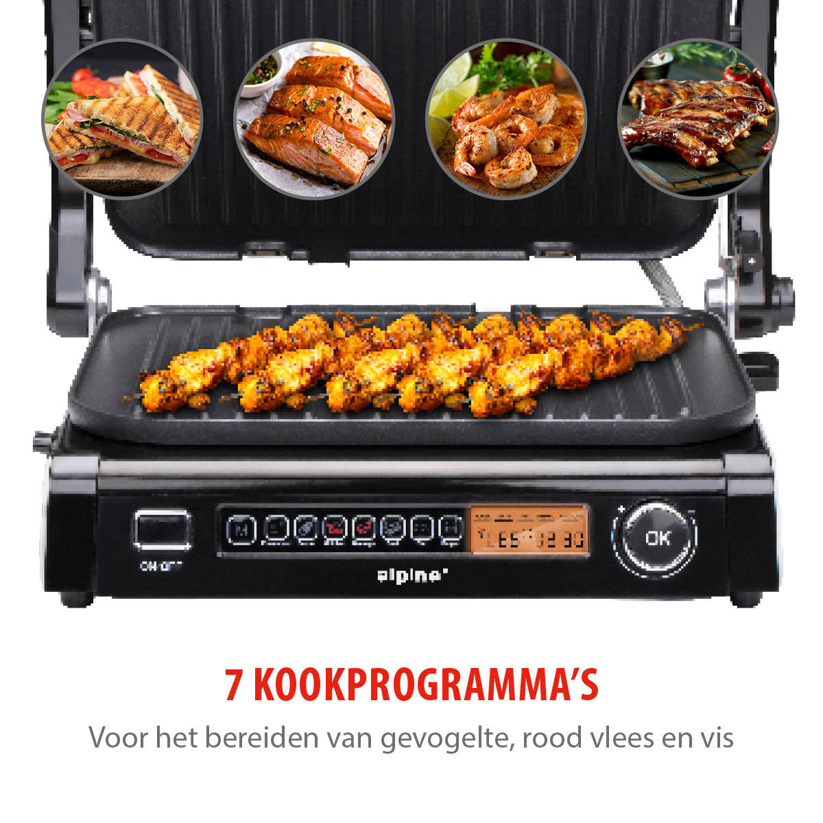 Contact Grill 230V Ss 2100W