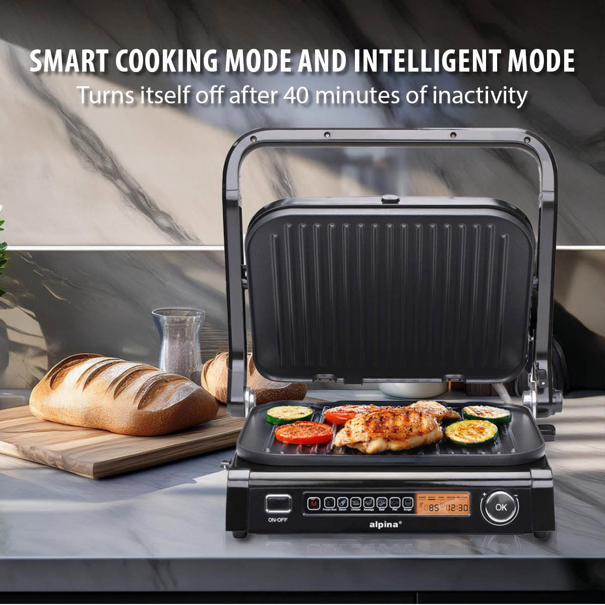 Contact Grill 230V Ss 2100W