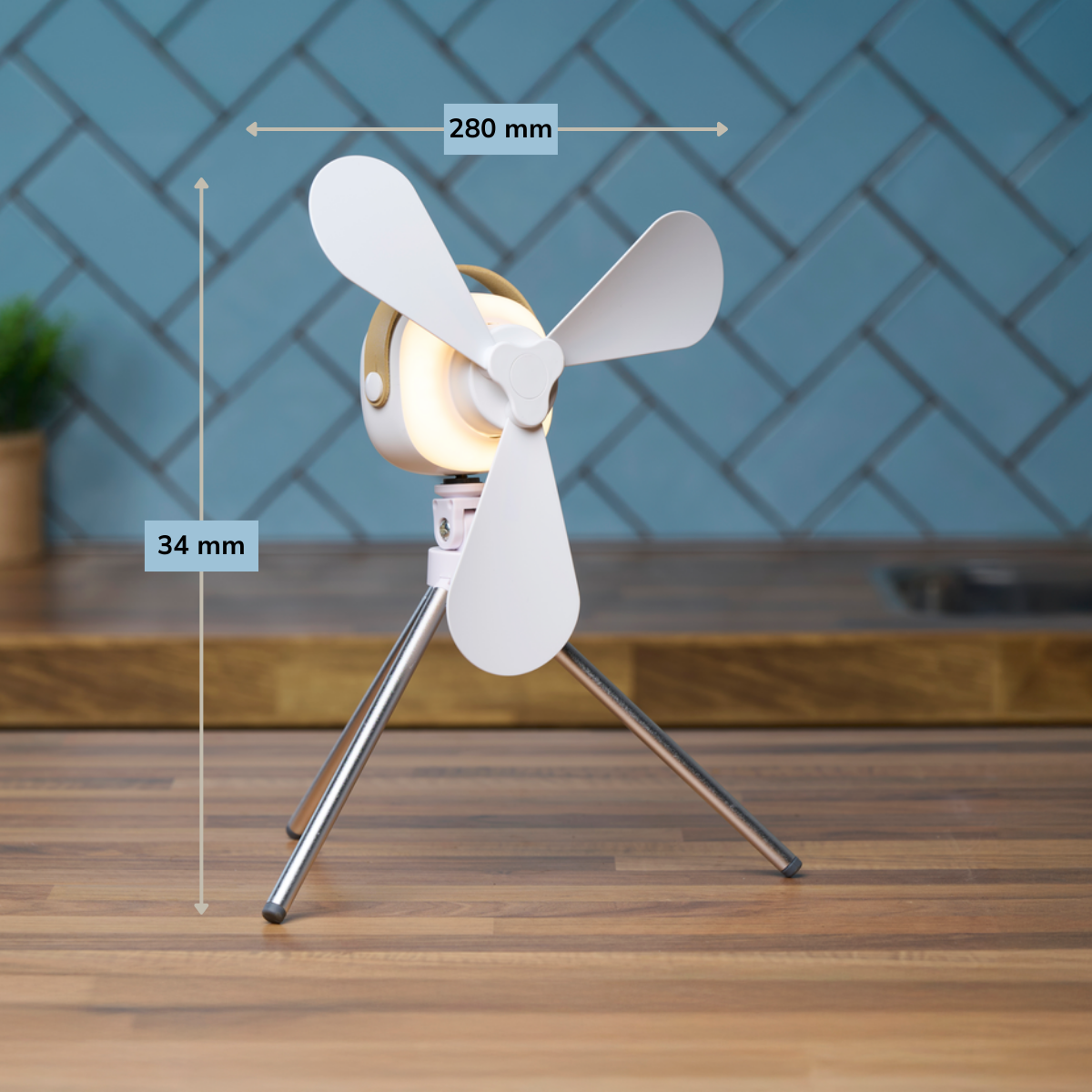 Draagbare Ventilator 2000Mah