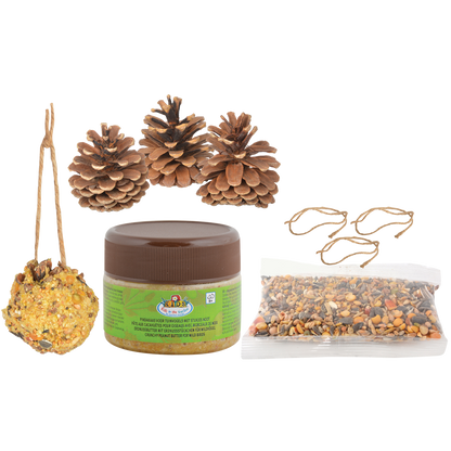 Diy Bird Feeder Pine Cones - Do-It-Yourself