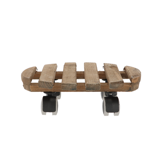 Wooden Plant Trolley - Ø 29 Cm