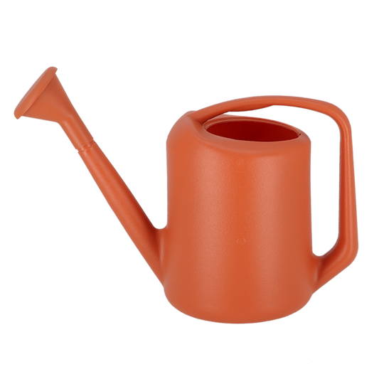 Plastic Outdoor Watering Can - Terracotta - 6.4 Liters - ↑ 32 Cm
