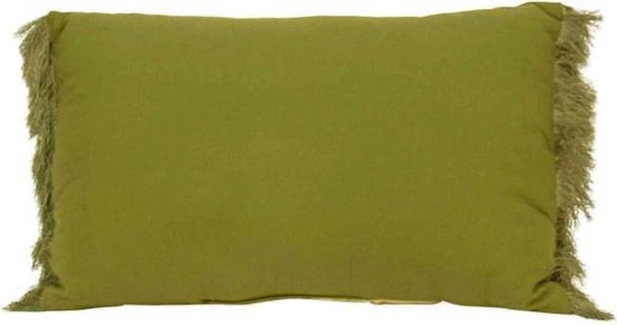 Cushion Elisabeth Green - 30X50 Cm - Green/Pink - Birds - Imbarro