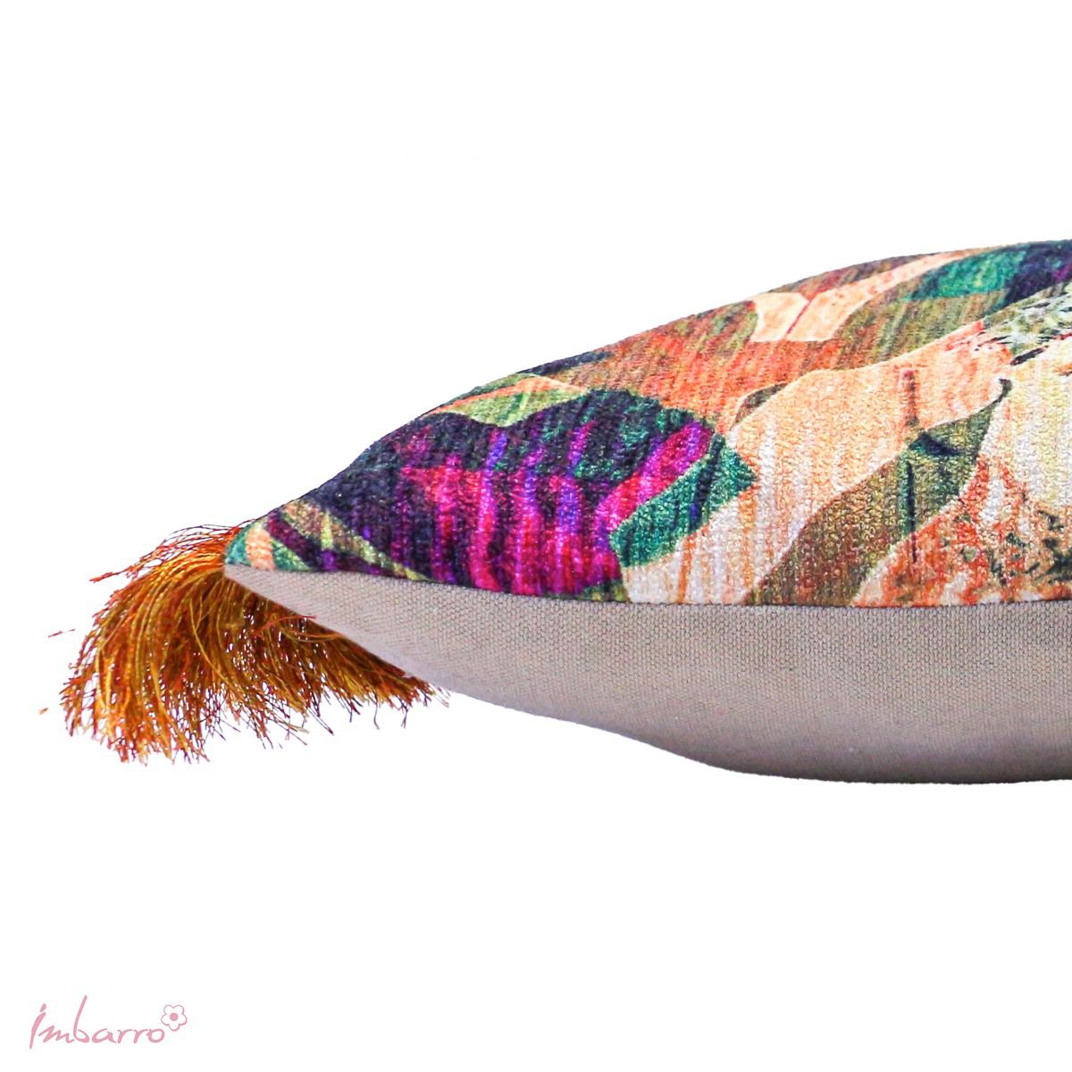Cushion Kenia - 45X30 Cm - Multi Color - Imbarro