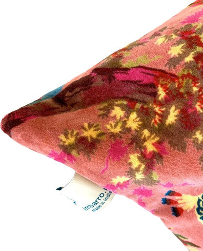 Cushion Paradise  Large Old Pink - 40X60 Cm - Velvet -  Imbarro