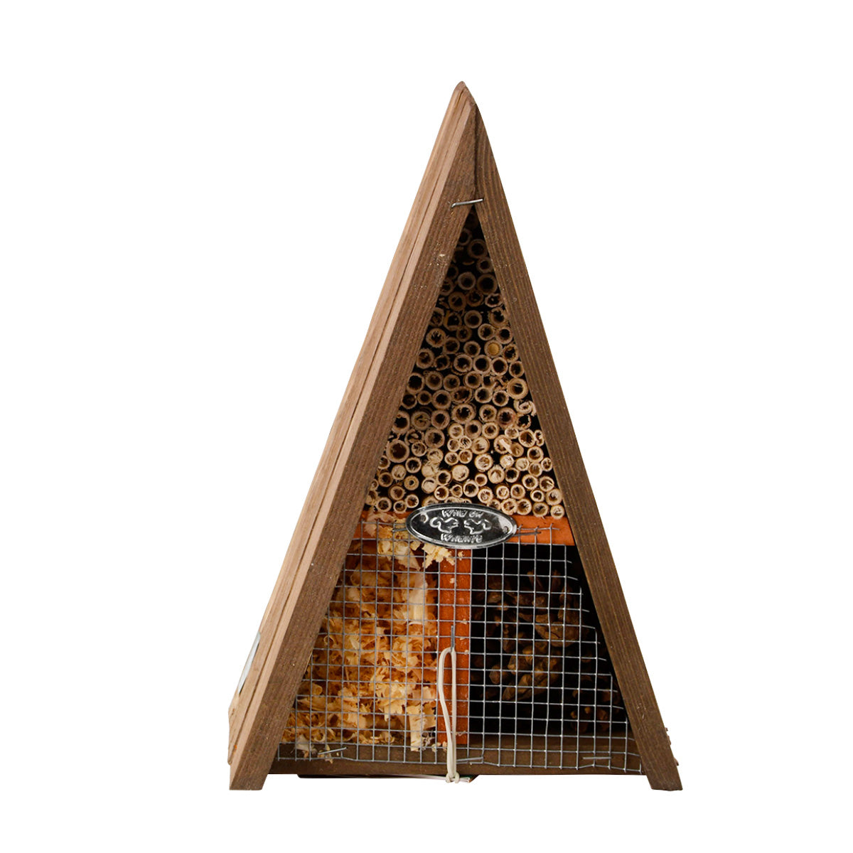 Insect Hotel - Wigwam - ↑ 29 Cm - Pinewood
