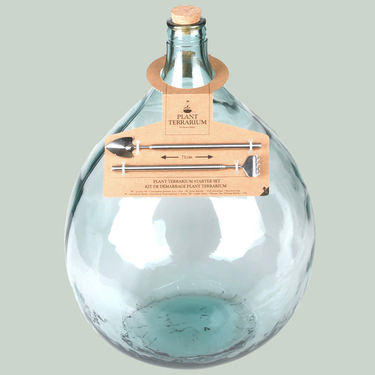 Terrarium Bottle 35 Litre Set - 55 Cm High - Diy Kit