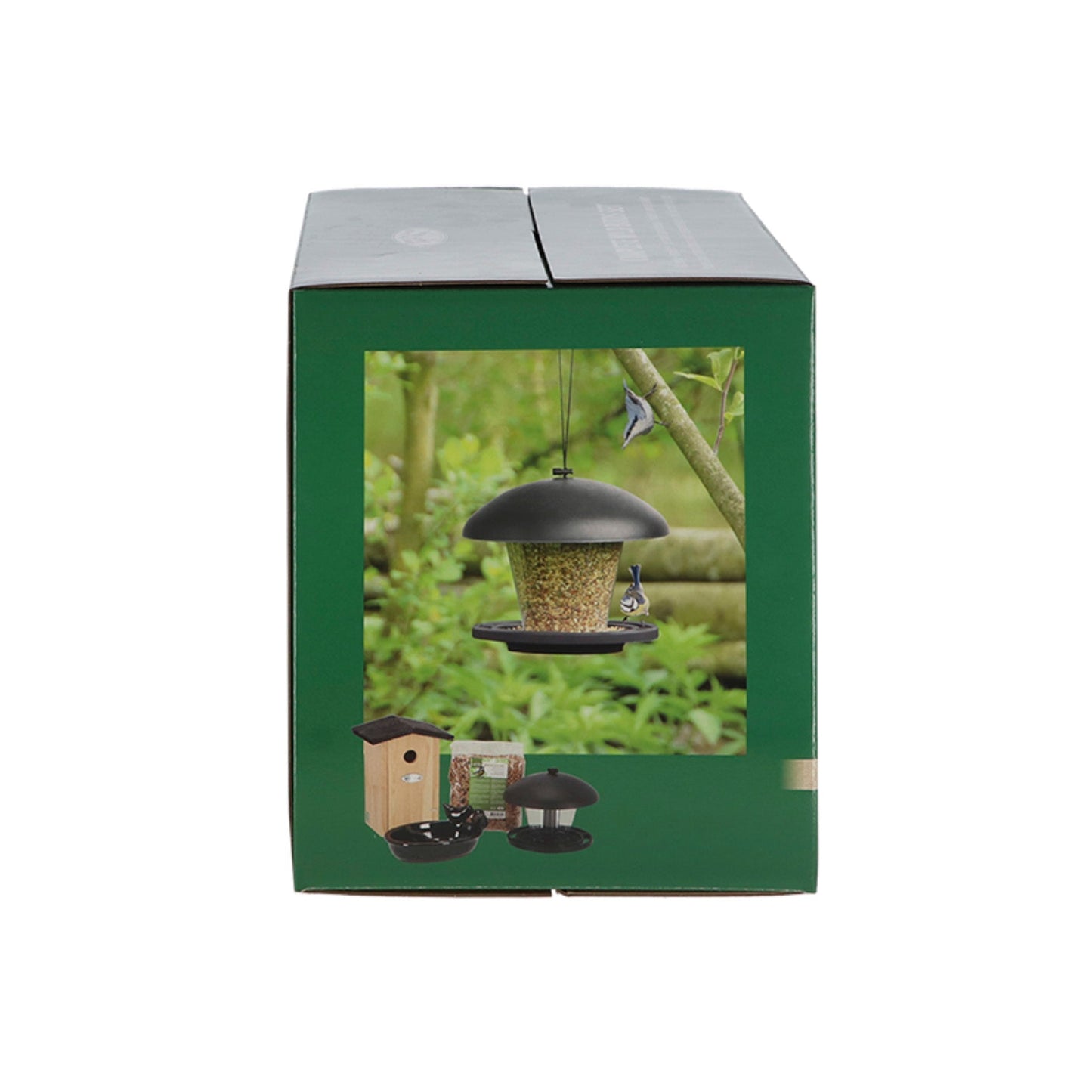 Complete Bird Package - Birdhouse And Bird Food - Garden Accessories