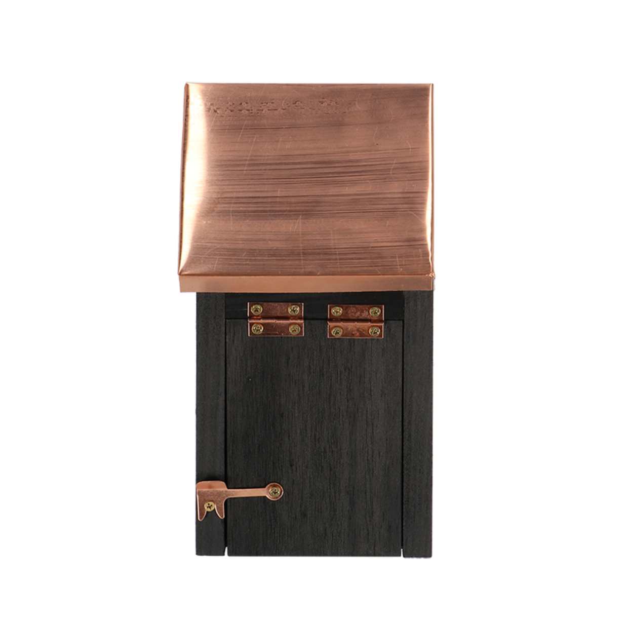 Winter Wren Birdhouse - Nesting Box - Black Copper